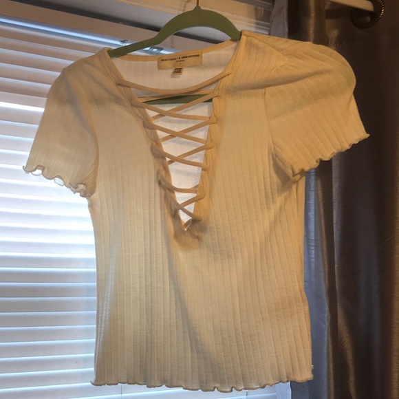 Lace up detailed blouse - Picture 1 of 2